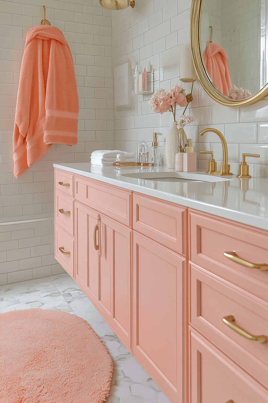 dopamine decor bathroom