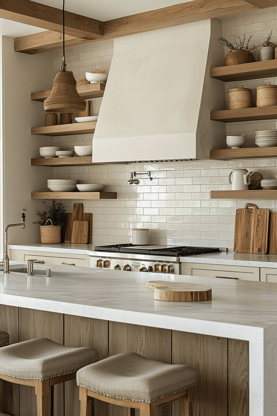 farmhouse kitchen backsplash