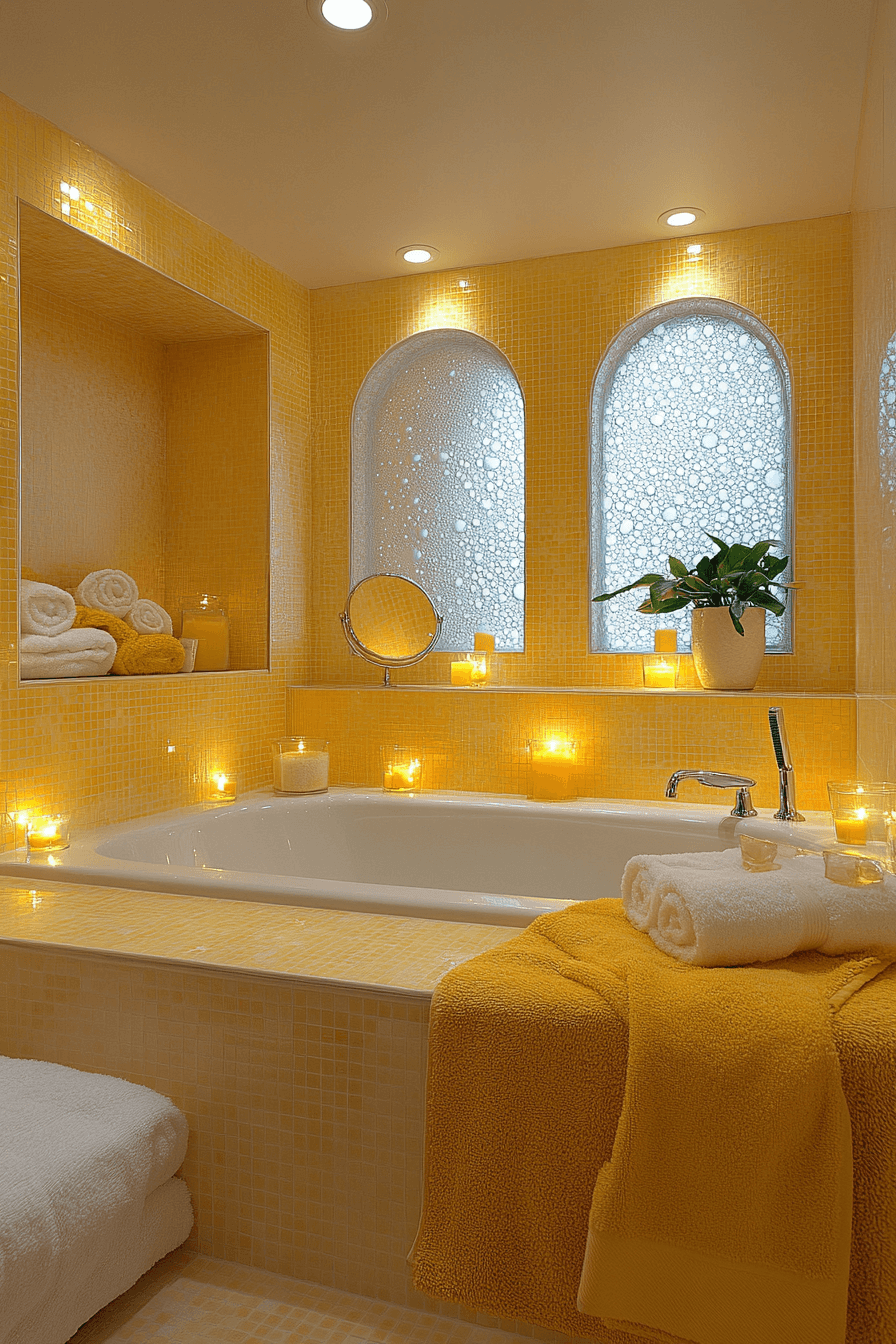 dopamine decor bathroom