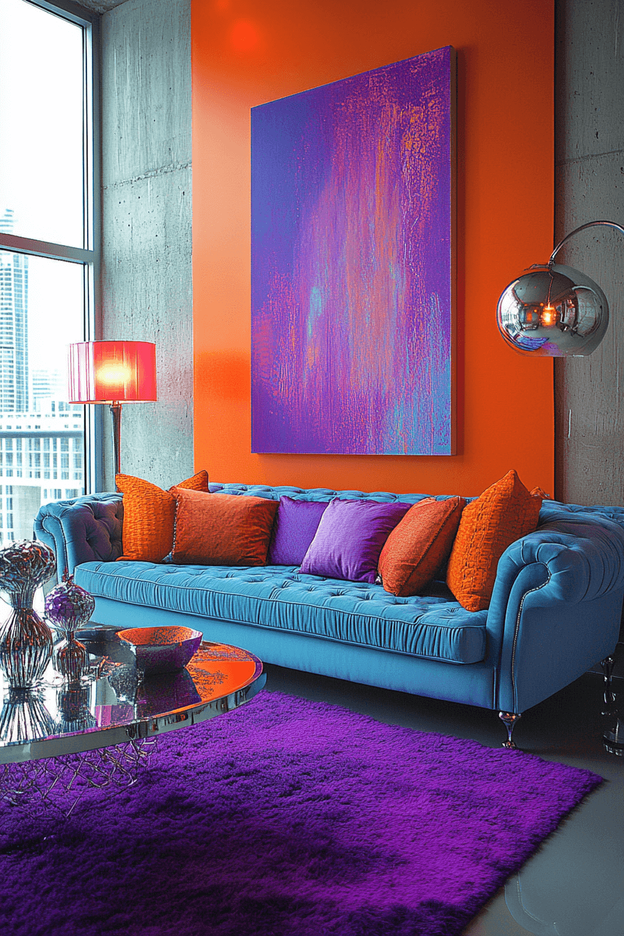 dopamine decor living room