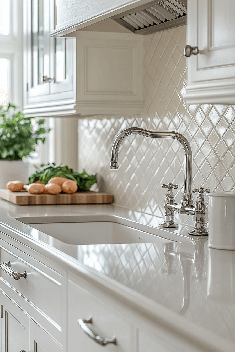 farmhouse kitchen backsplash