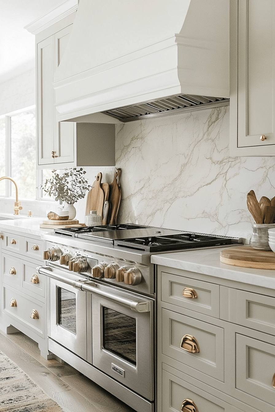 green backsplash kitchen