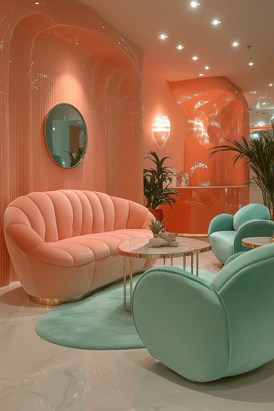 dopamine decor living room