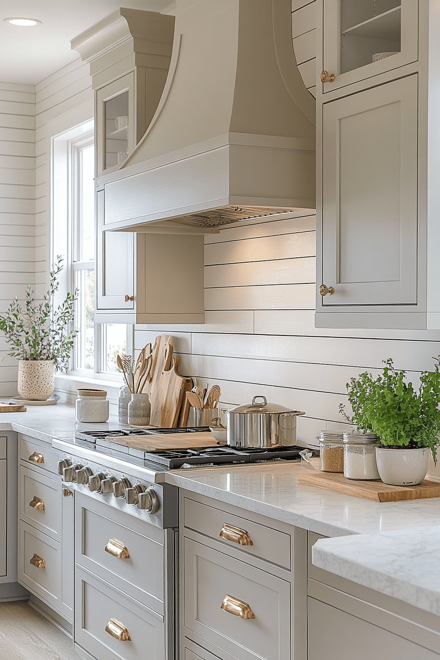 shiplap backsplash kitchen