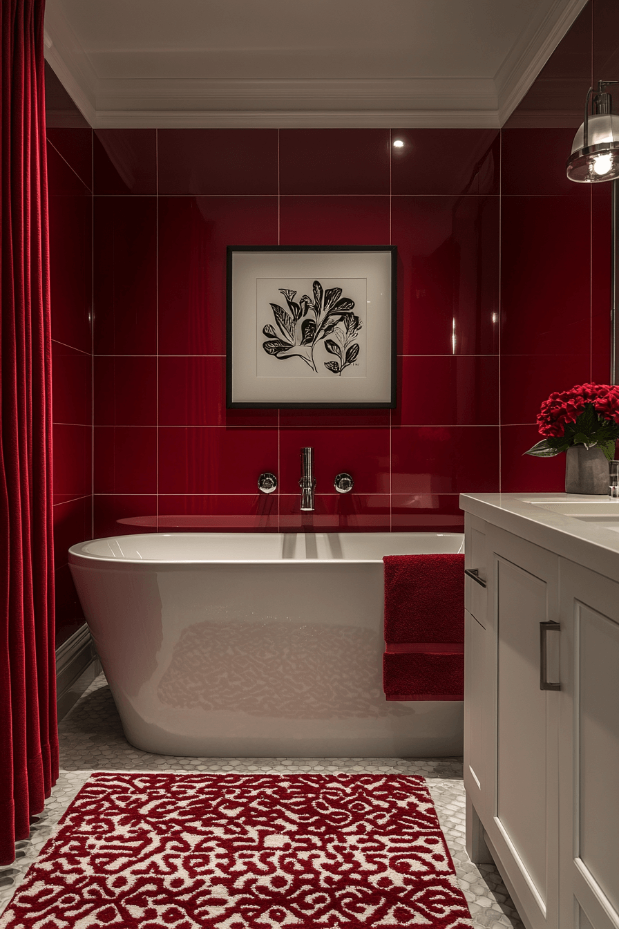 dopamine decor bathroom