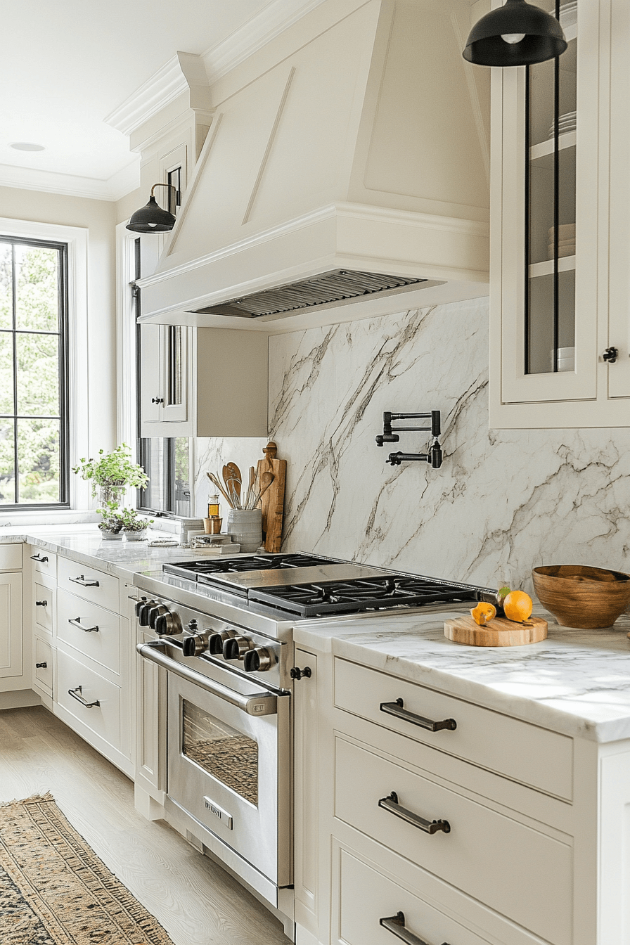 farmhouse kitchen backsplash