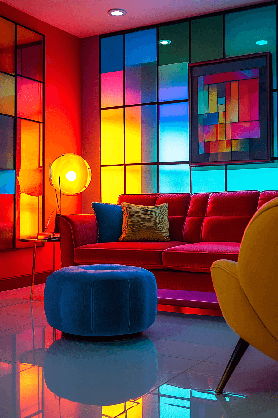 dopamine decor living room