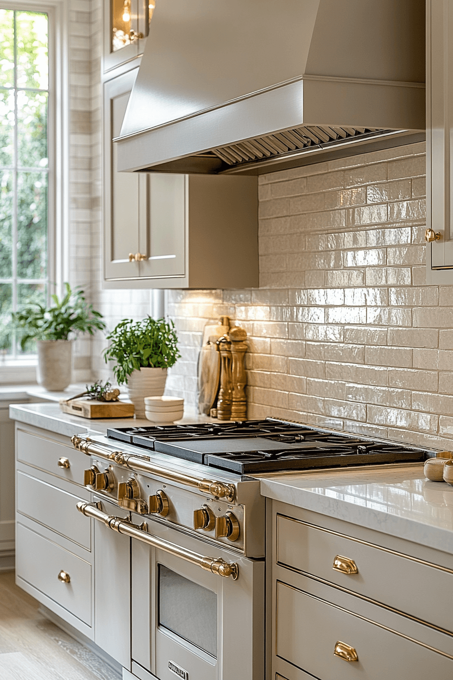 brick backsplash kitchen