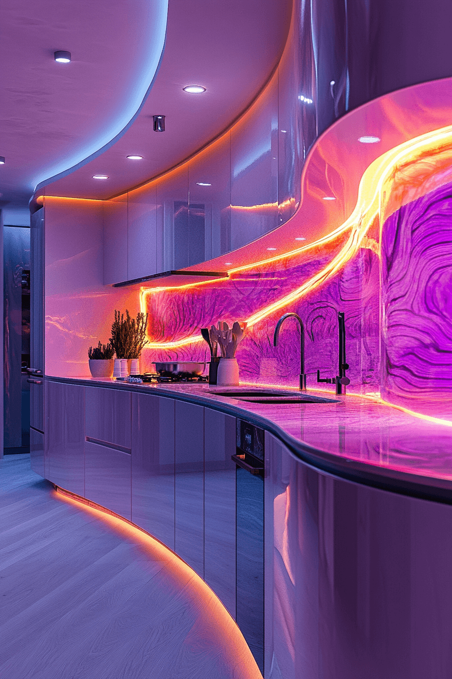 dopamine decor kitchen