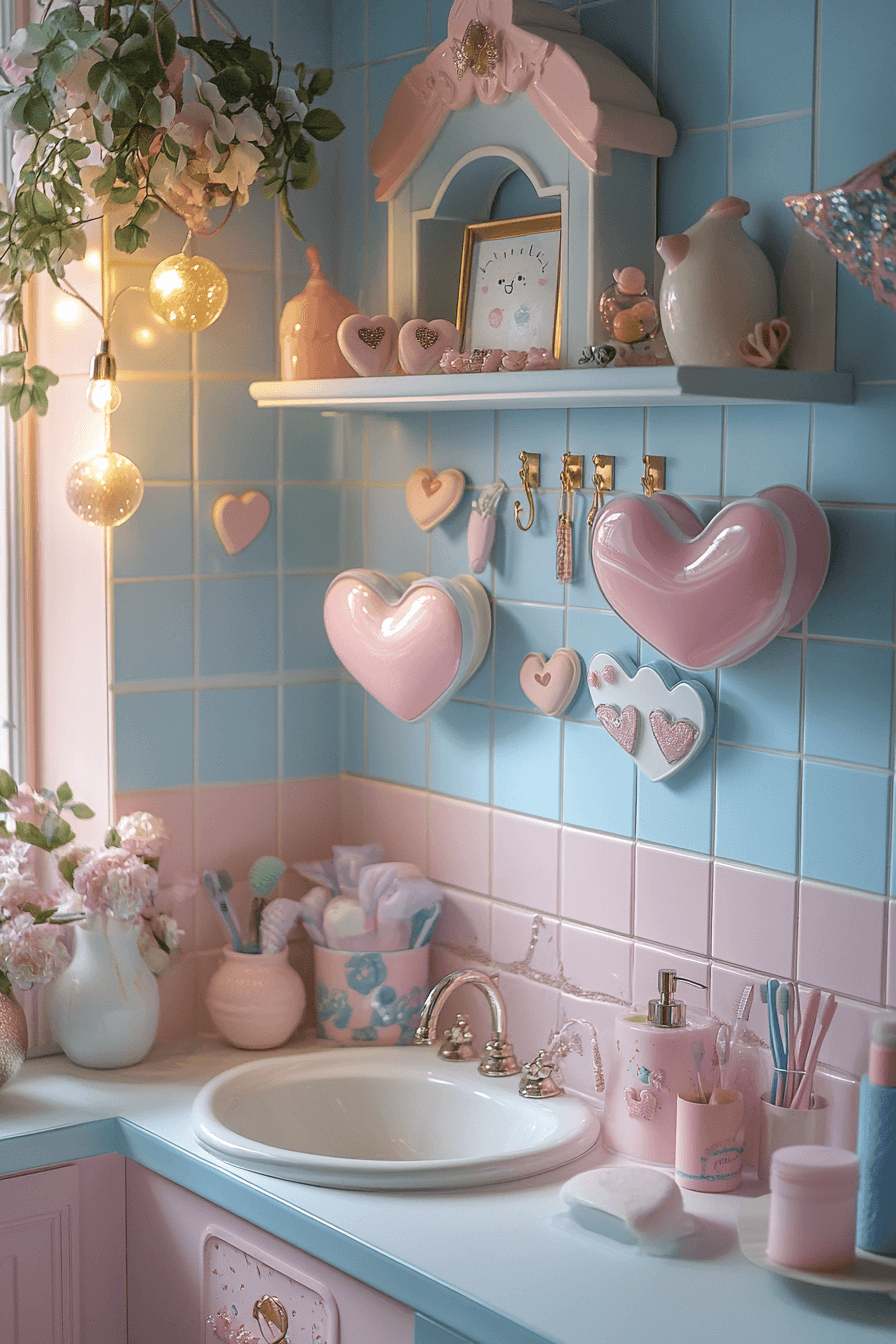 dopamine decor bathroom