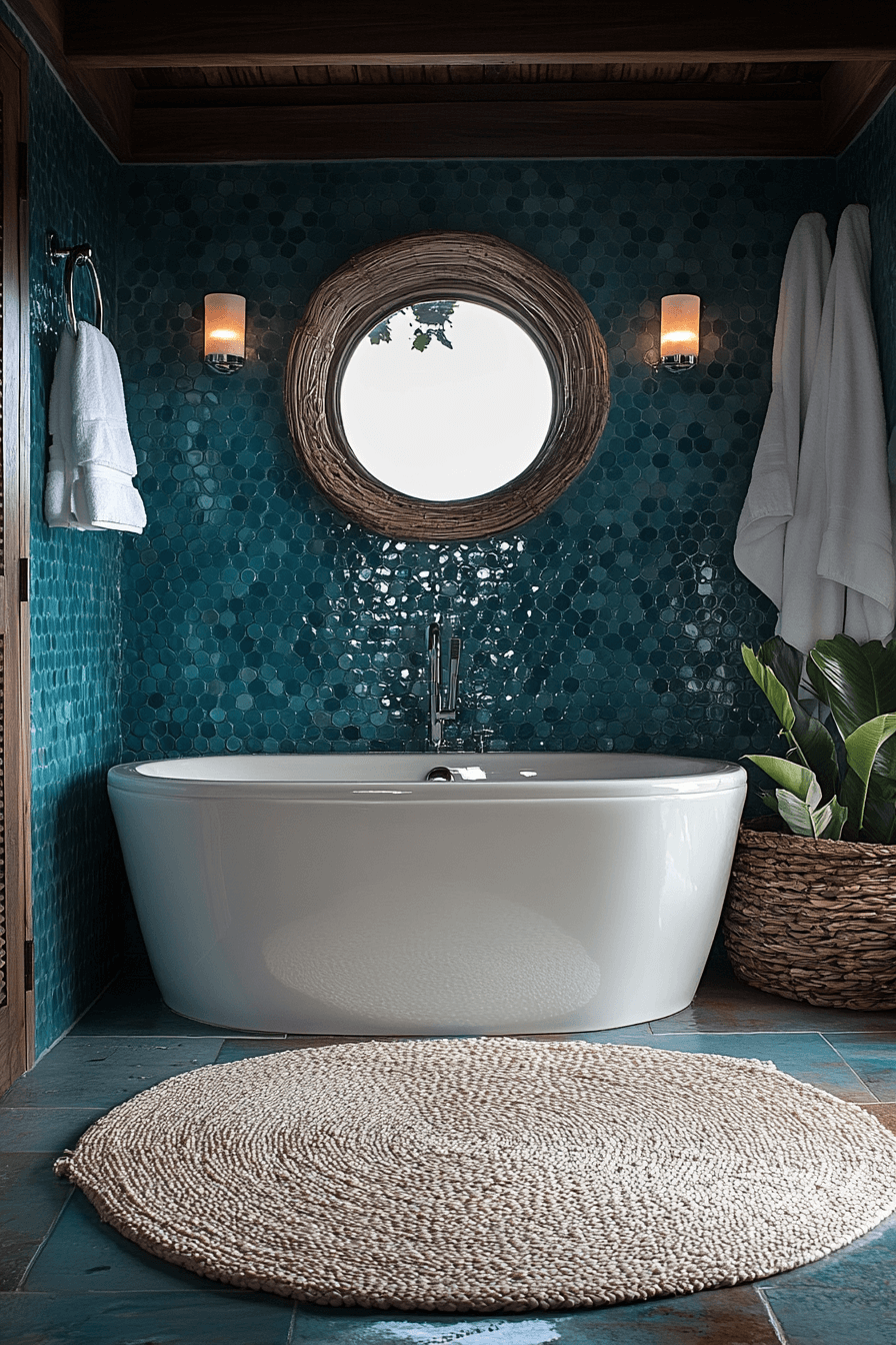 dopamine decor bathroom