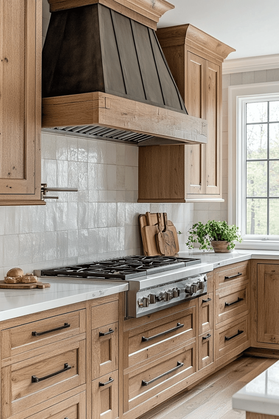 farmhouse kitchen backsplash