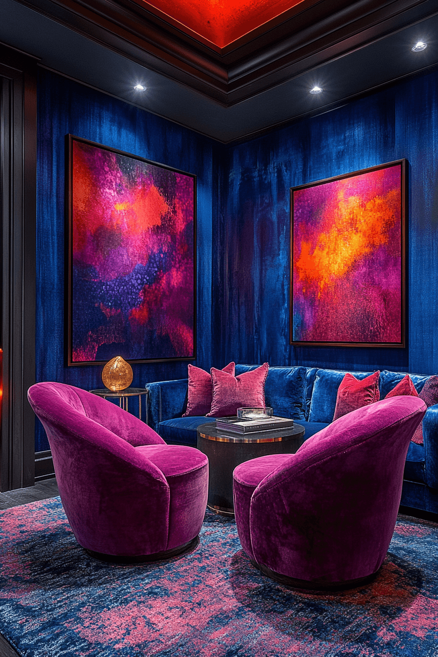 dopamine decor living room