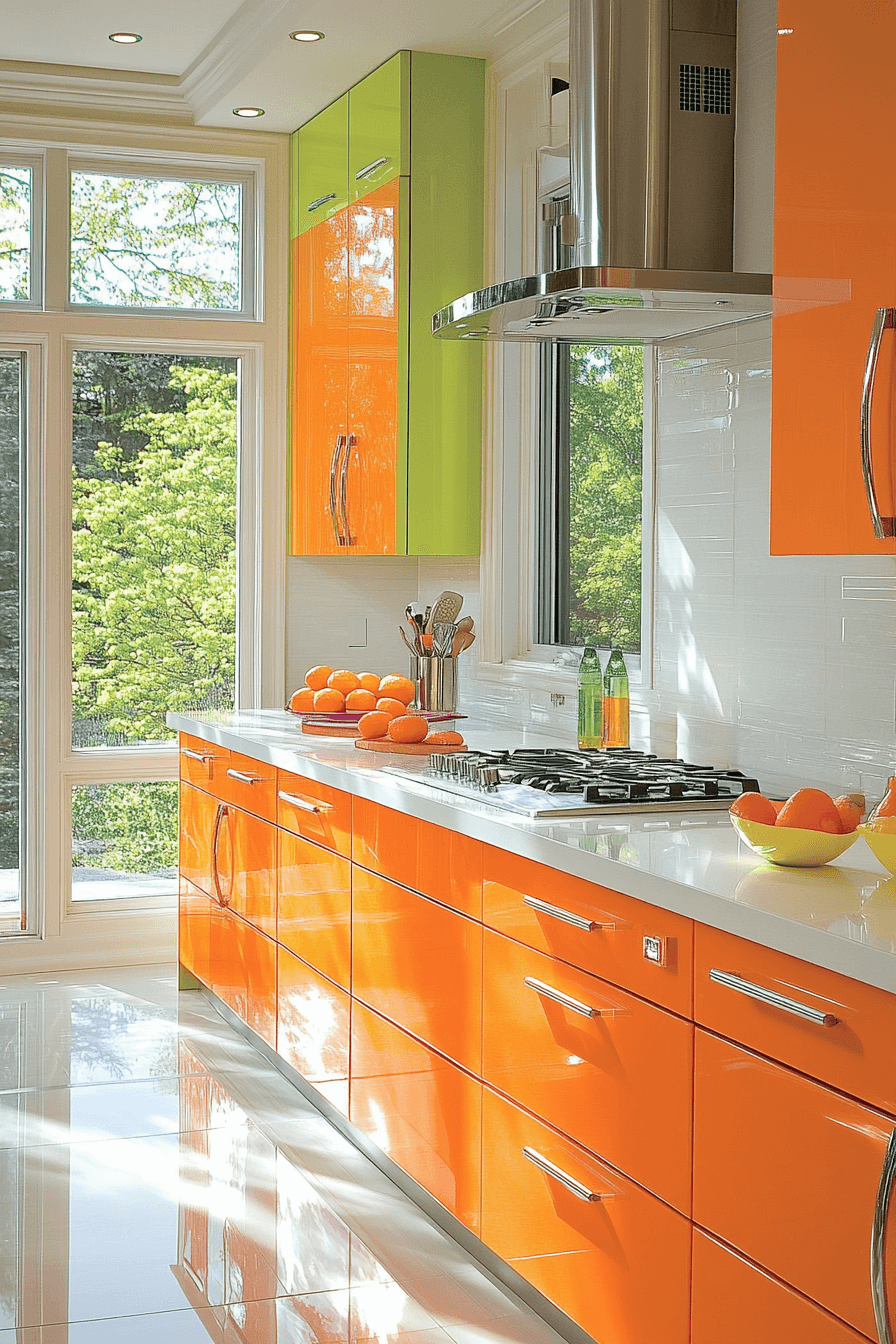 dopamine decor kitchen