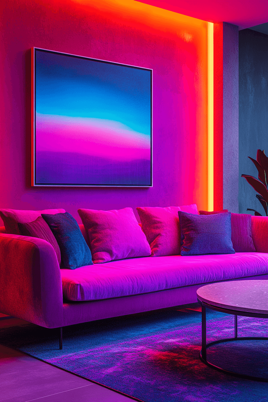 dopamine decor living room