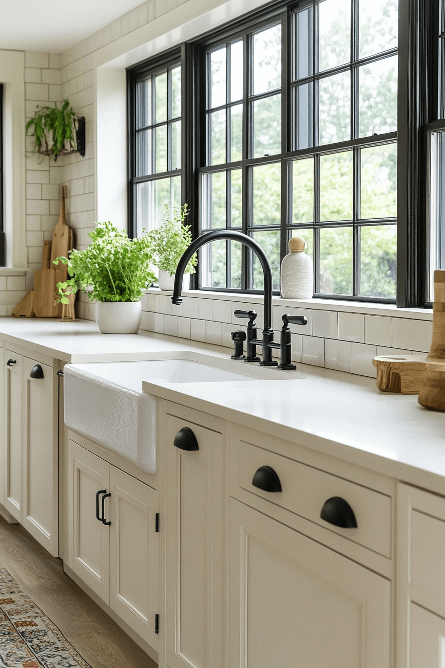 farmhouse kitchen backsplash