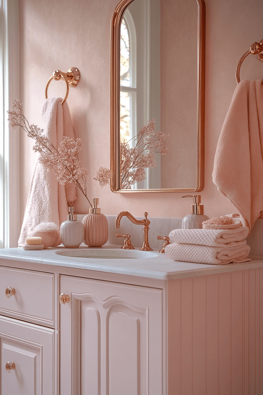 dopamine decor bathroom