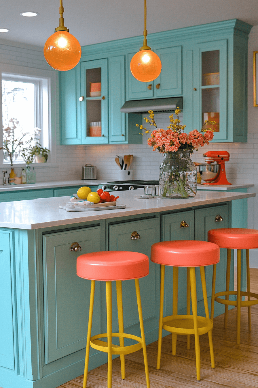 dopamine decor kitchen