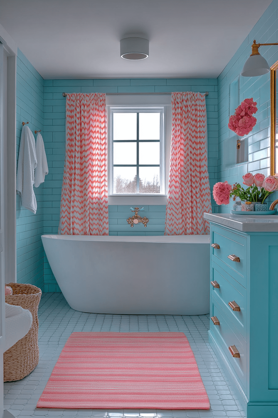 dopamine decor bathroom