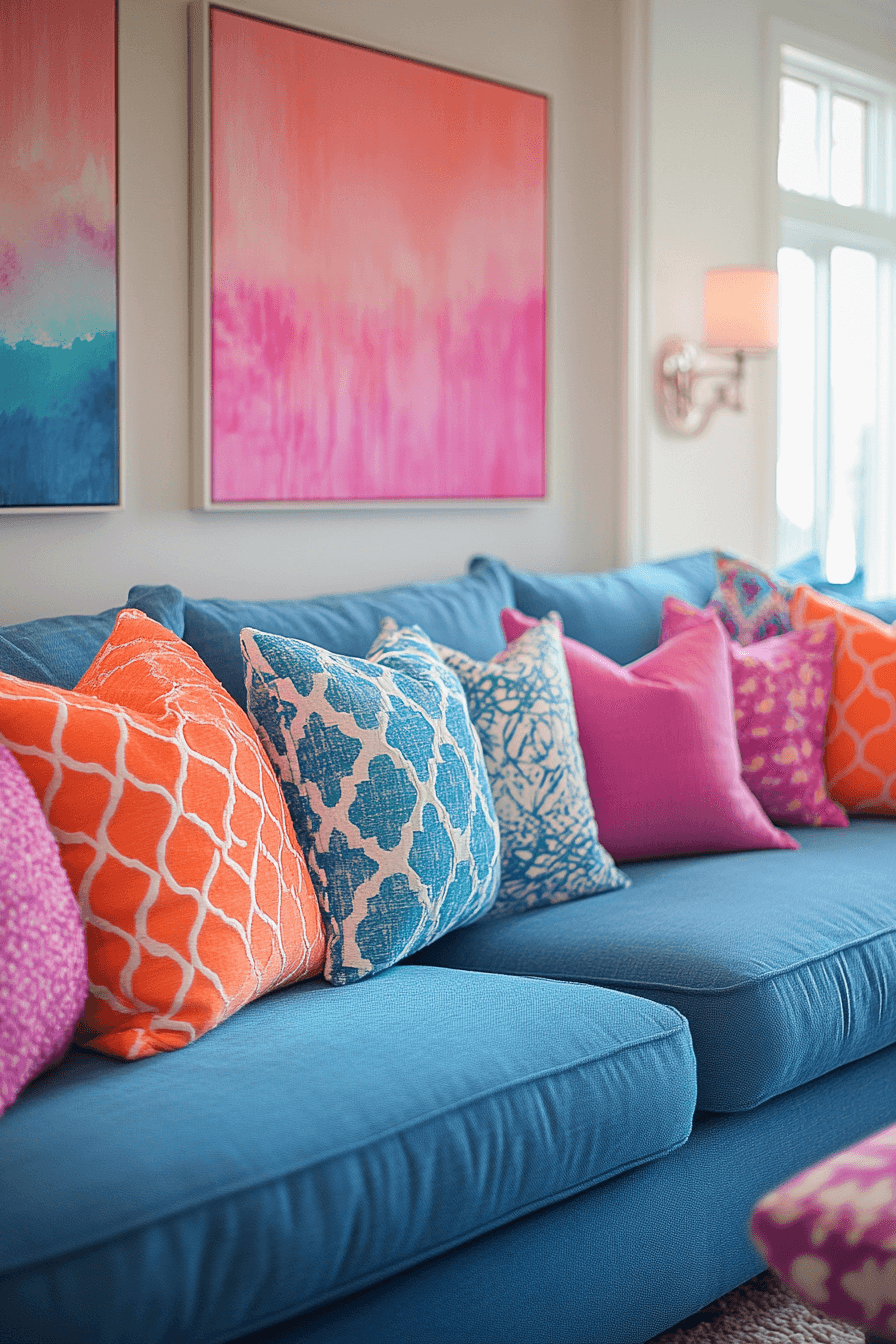 dopamine decor living room