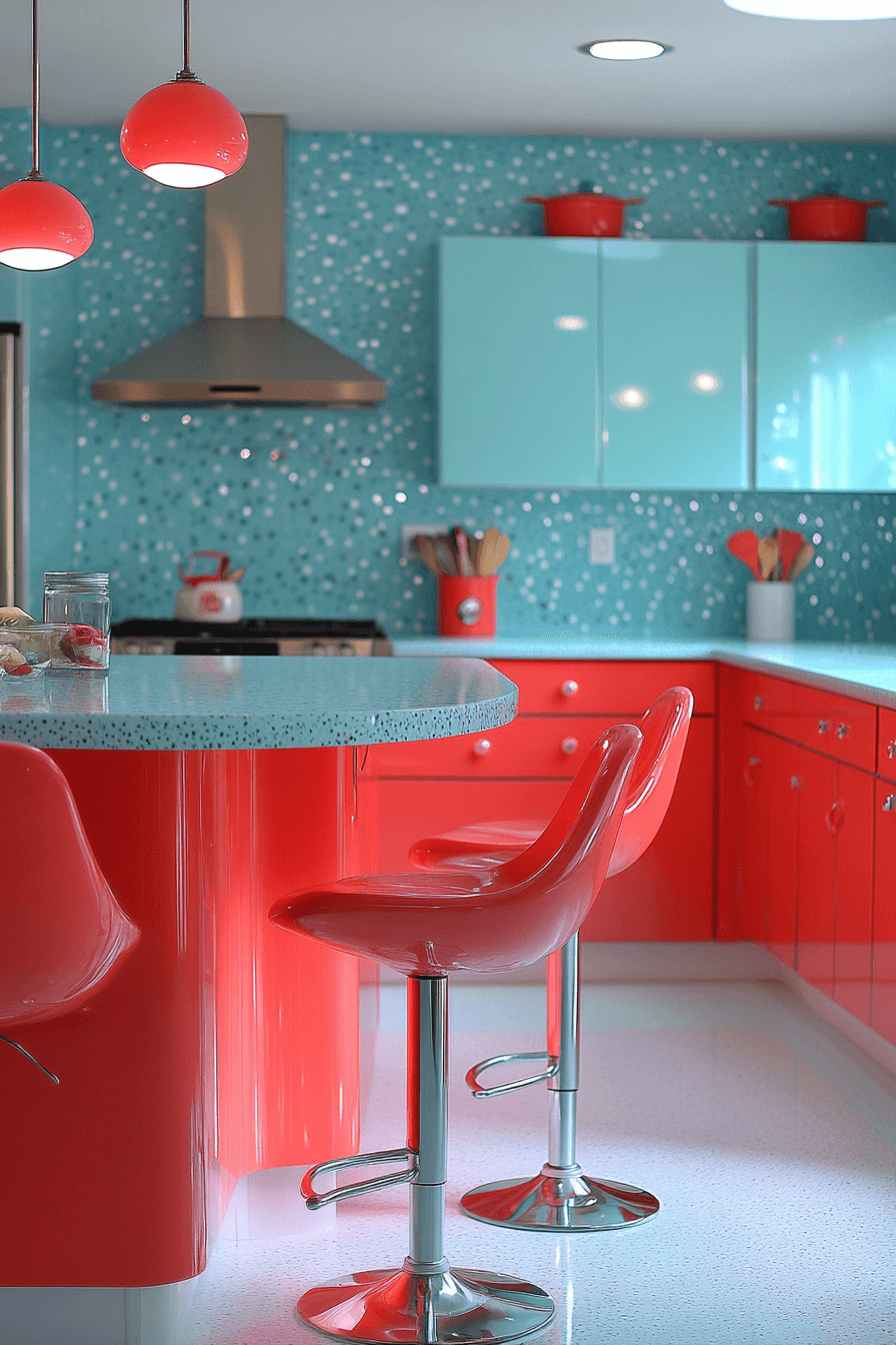 dopamine decor kitchen