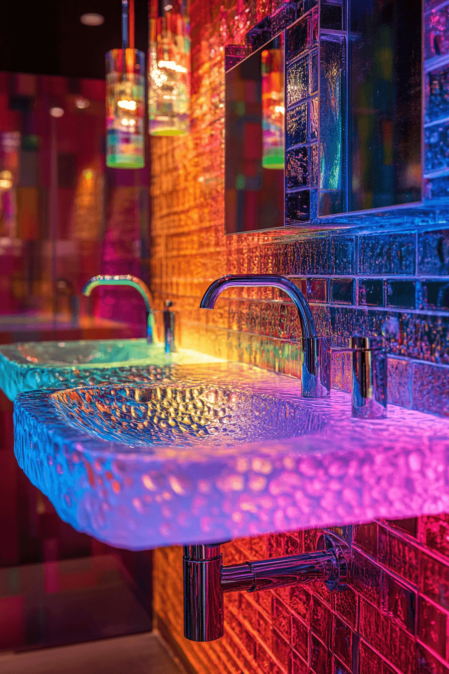 dopamine decor bathroom