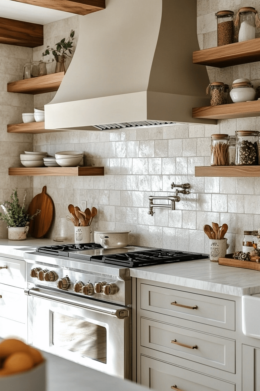 farmhouse kitchen backsplash