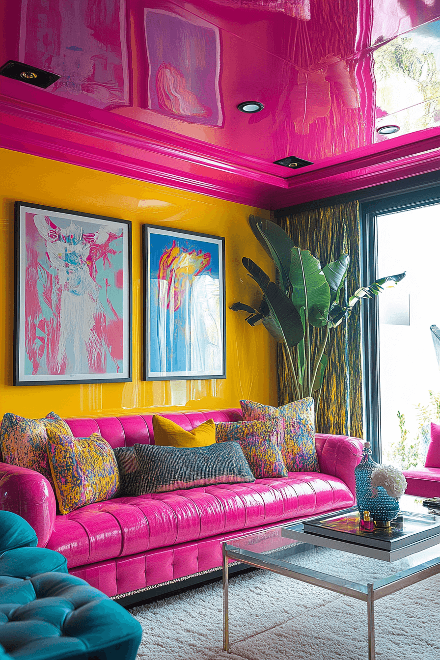 dopamine decor living room