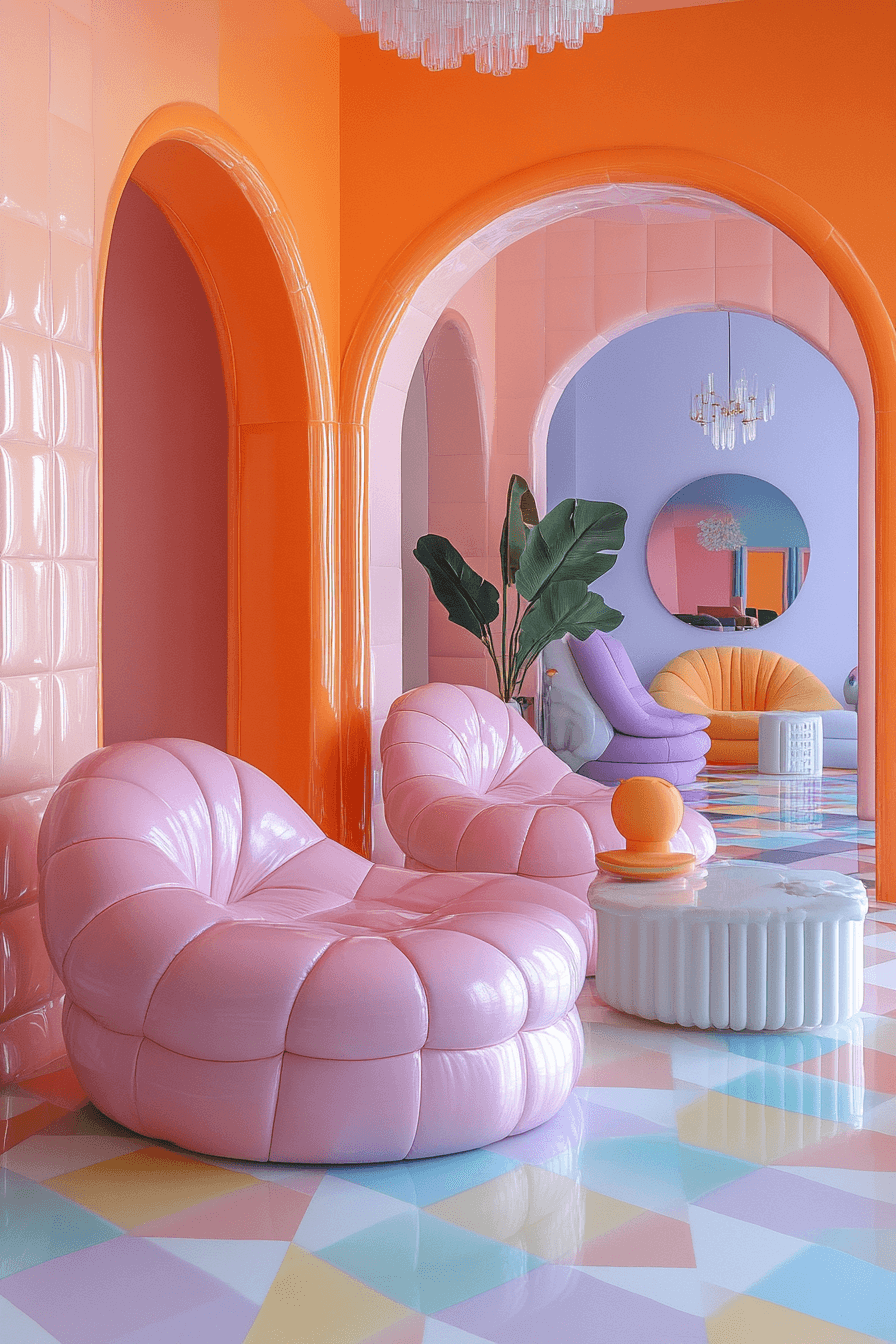 dopamine decor living room