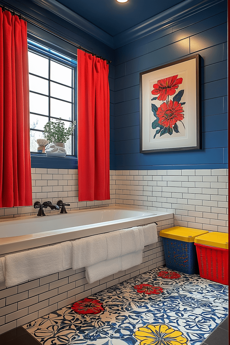 dopamine decor bathroom