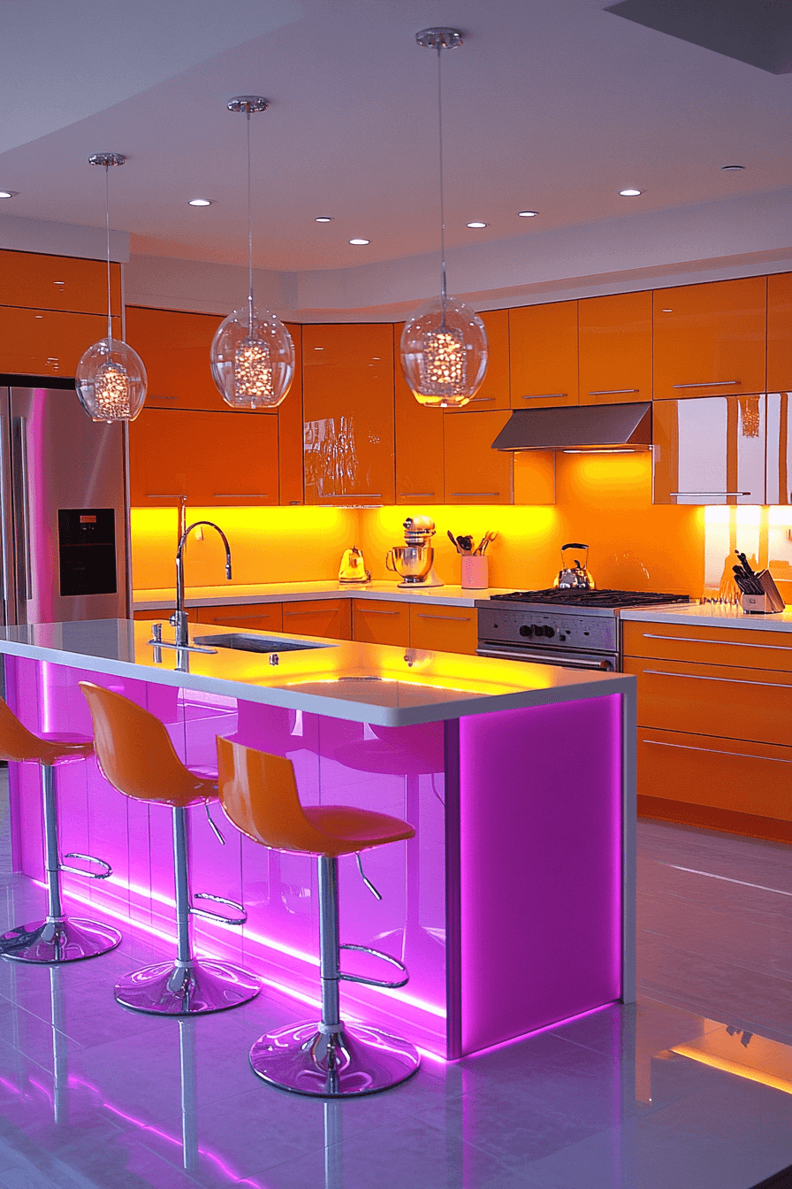 dopamine decor kitchen