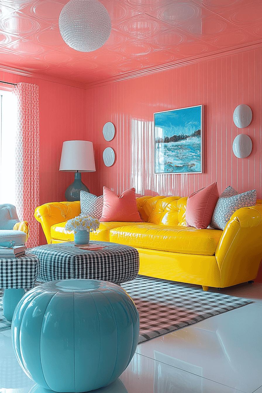 dopamine decor living room