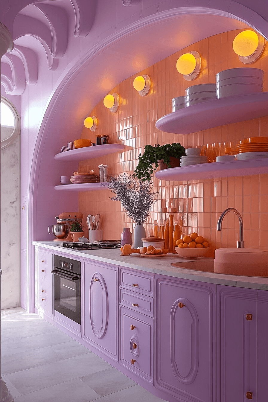 dopamine decor kitchen