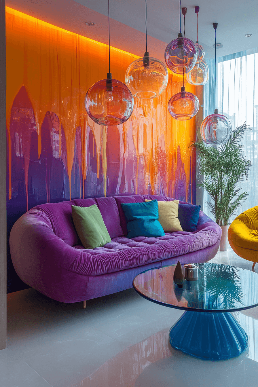 dopamine decor living room