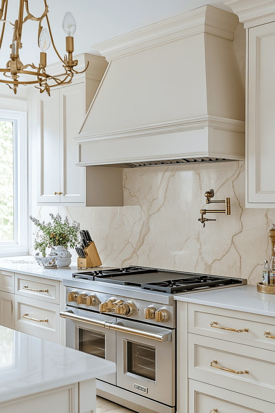 stone backsplash kitchen