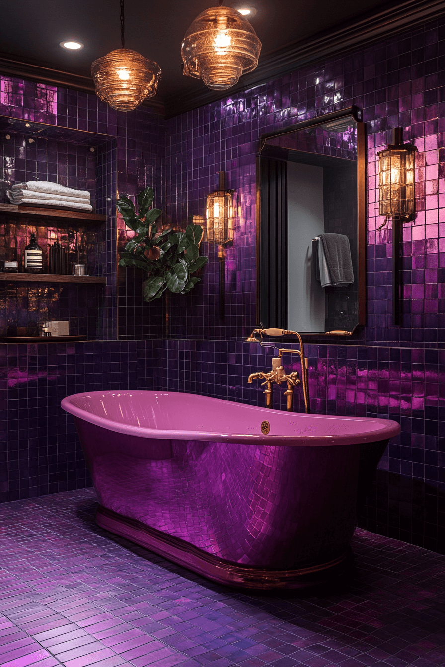 dopamine decor bathroom