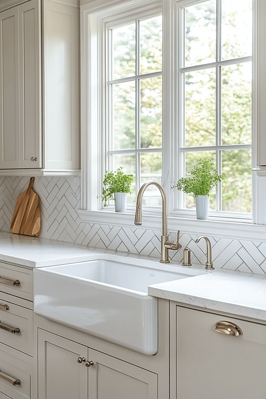 white kitchen backsplash ideas