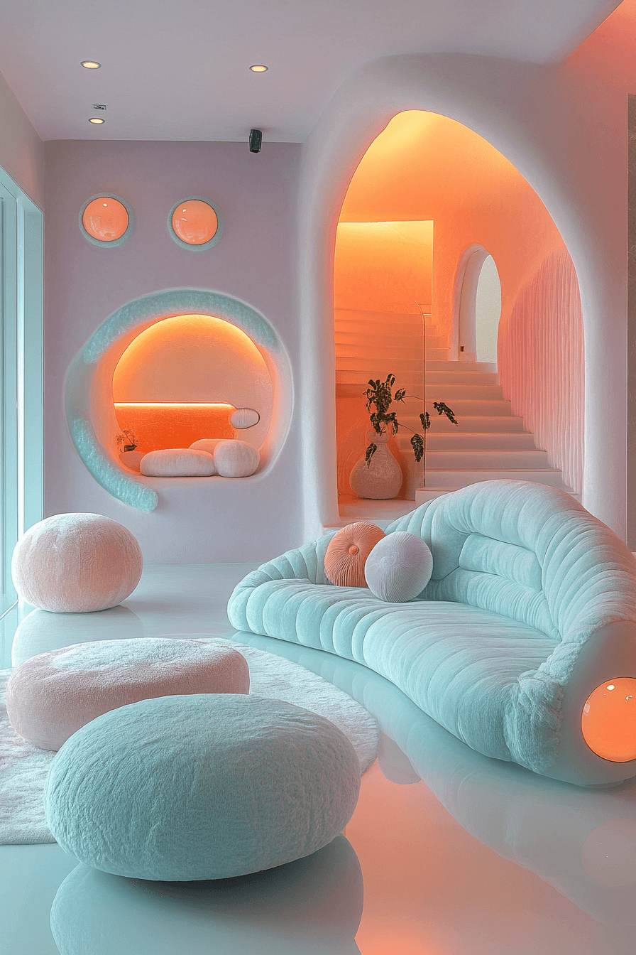 dopamine decor living room