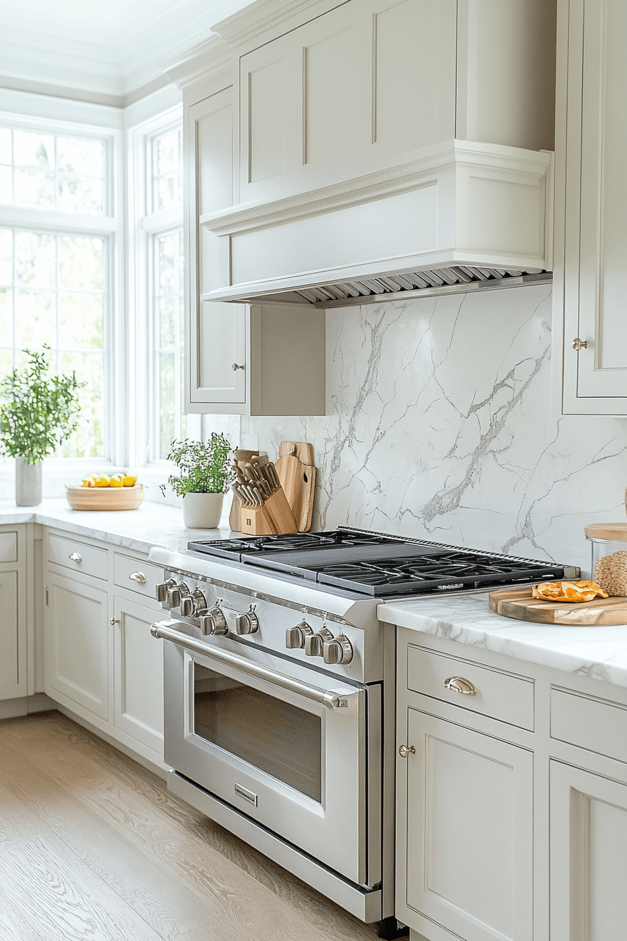 marble backsplash kitchen
