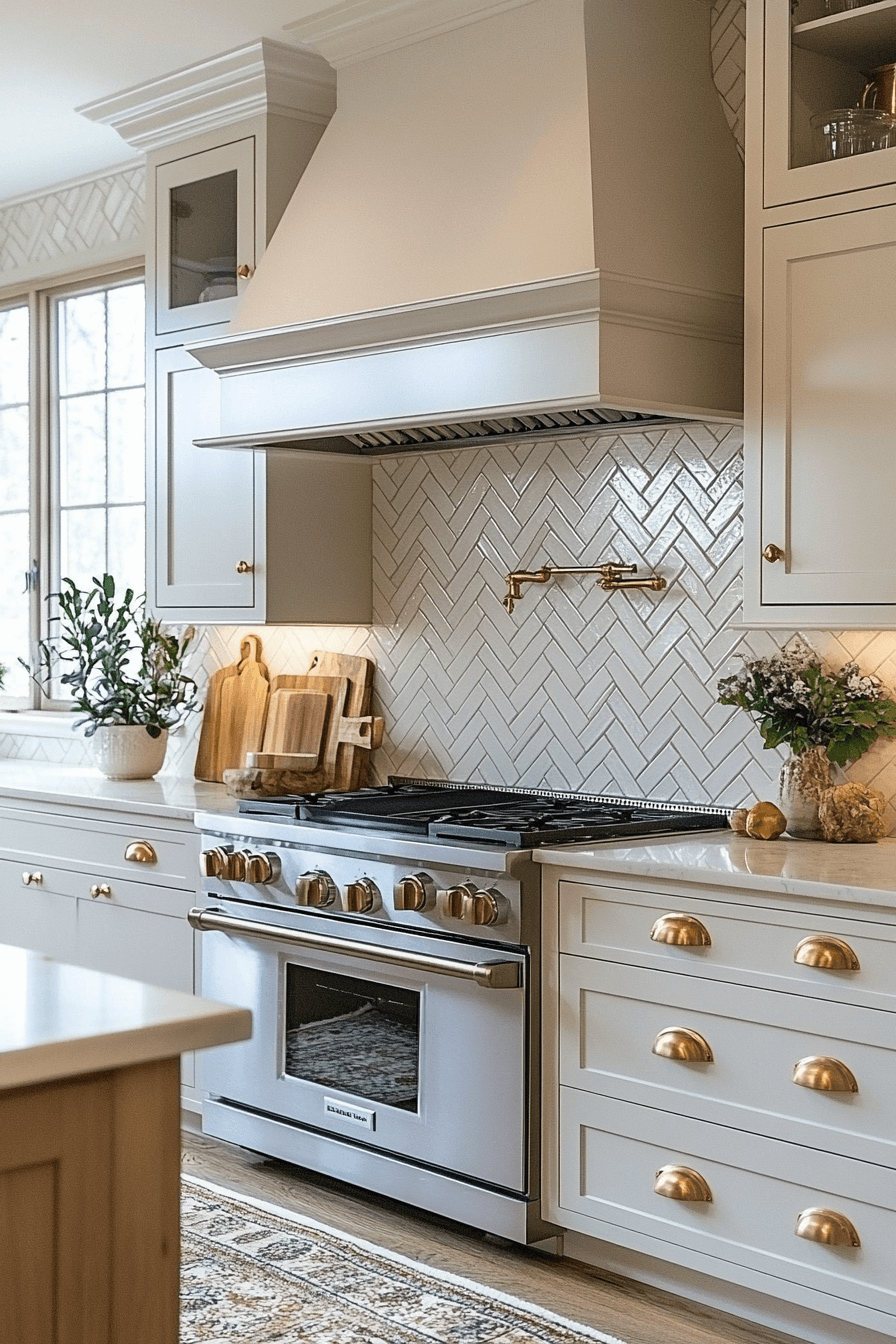 farmhouse kitchen backsplash