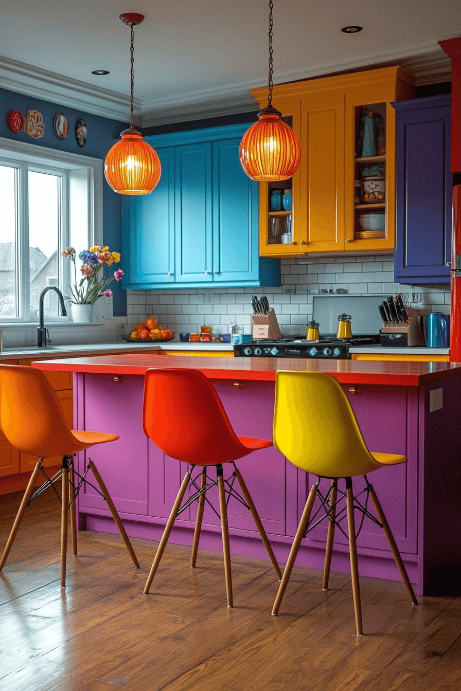 dopamine decor kitchen