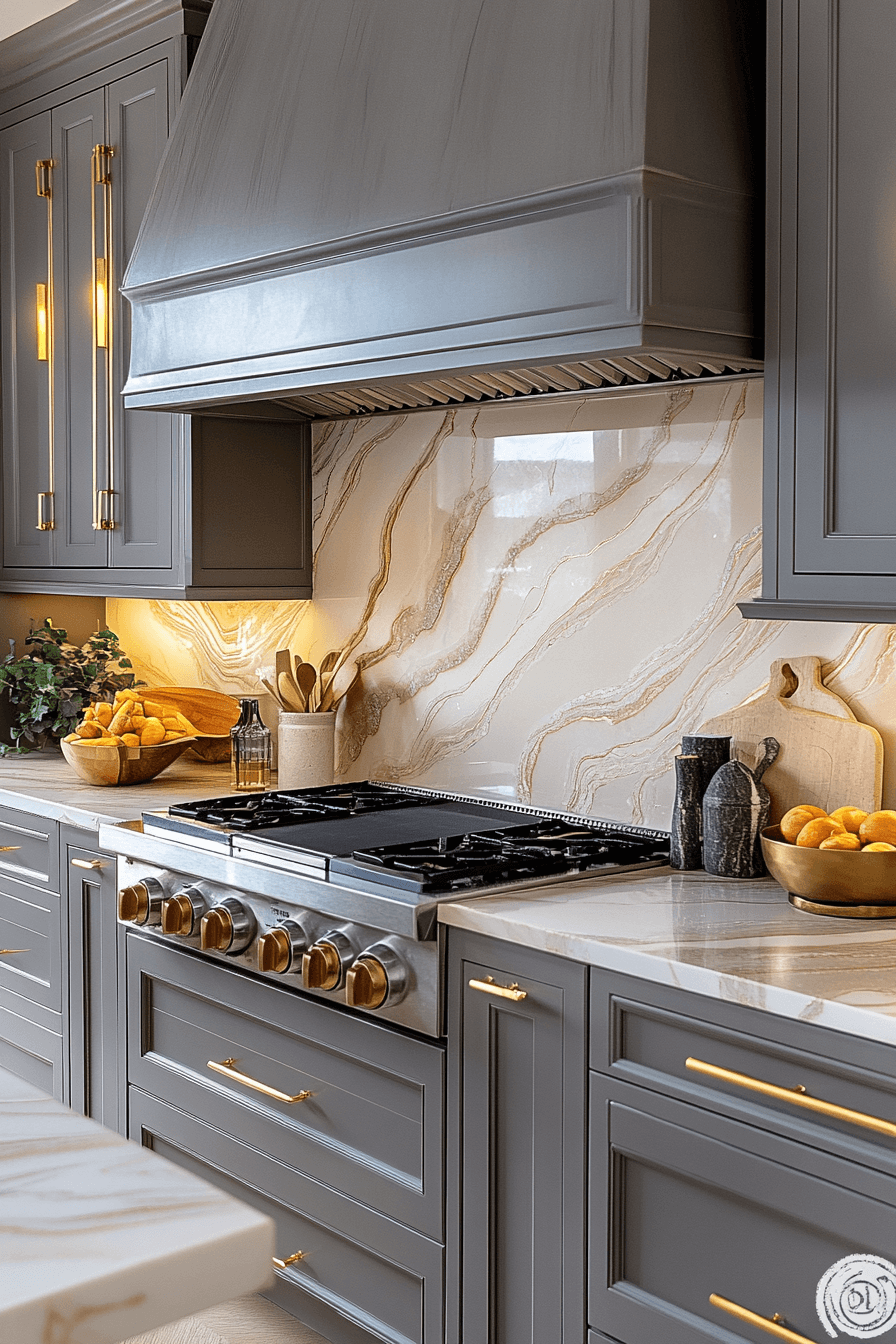 marble backsplash kitchen