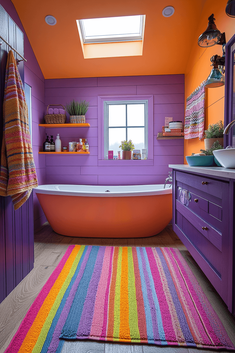 dopamine decor bathroom