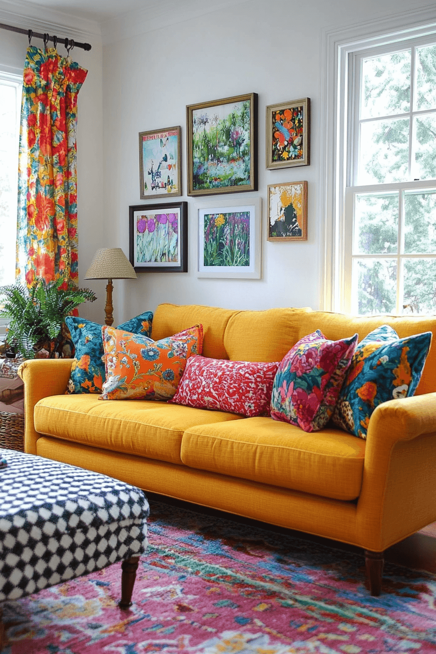 dopamine decor living room