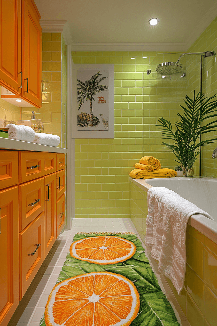 dopamine decor bathroom