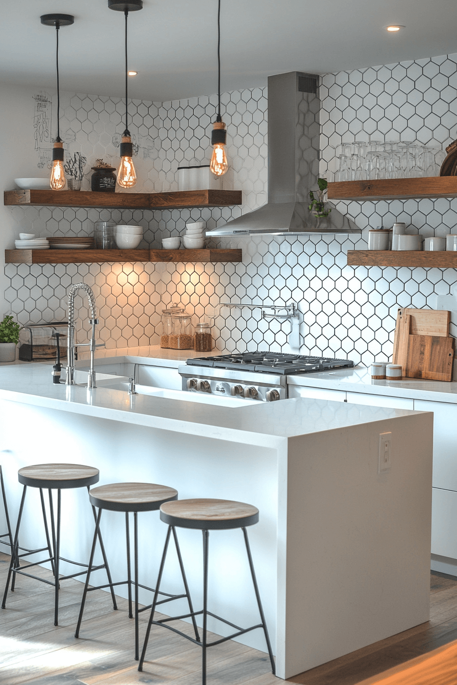 white kitchen backsplash ideas