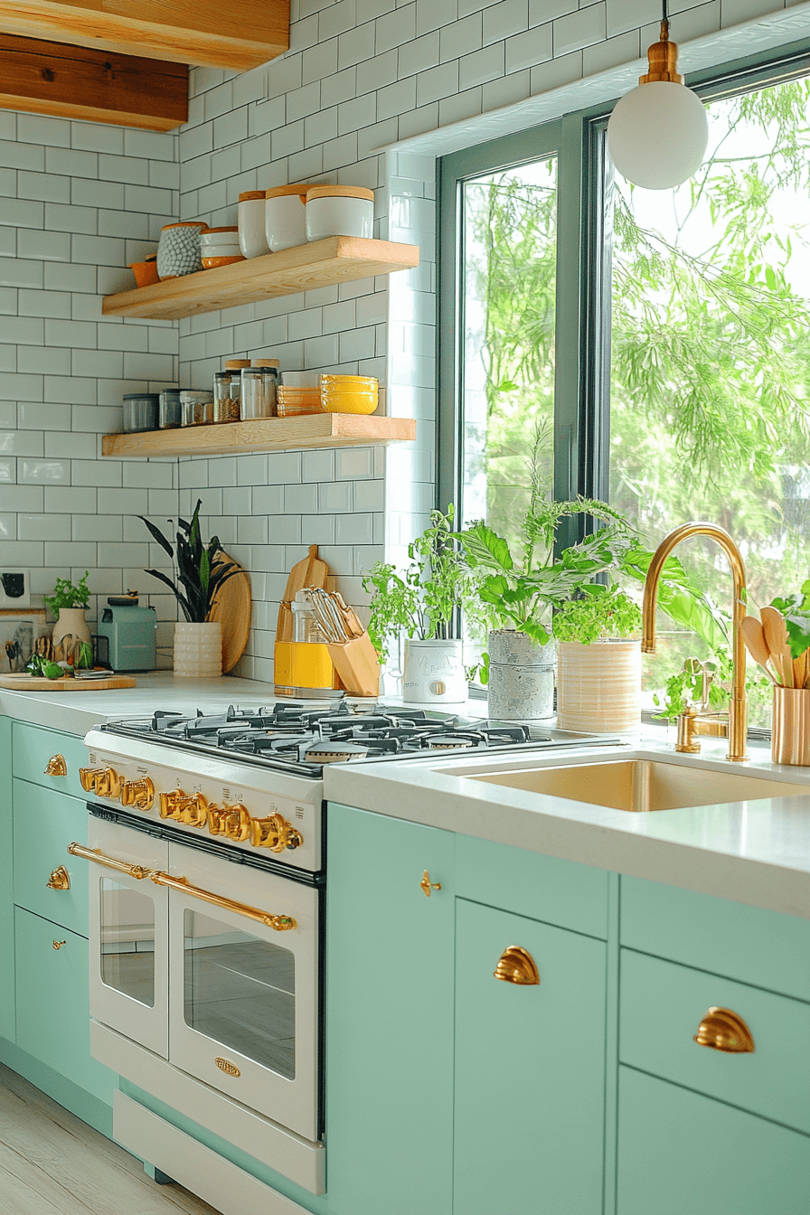 dopamine decor kitchen