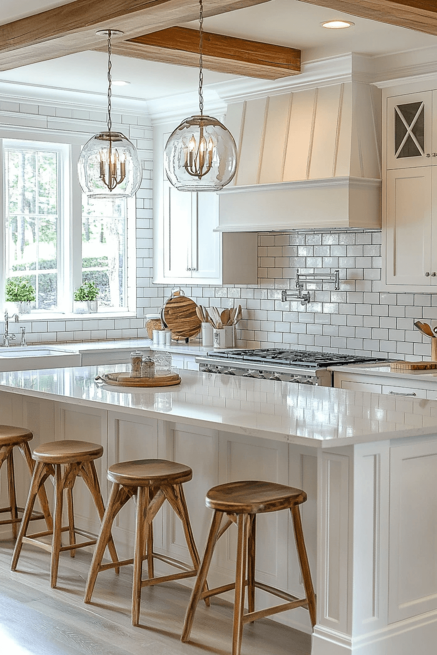 farmhouse kitchen backsplash