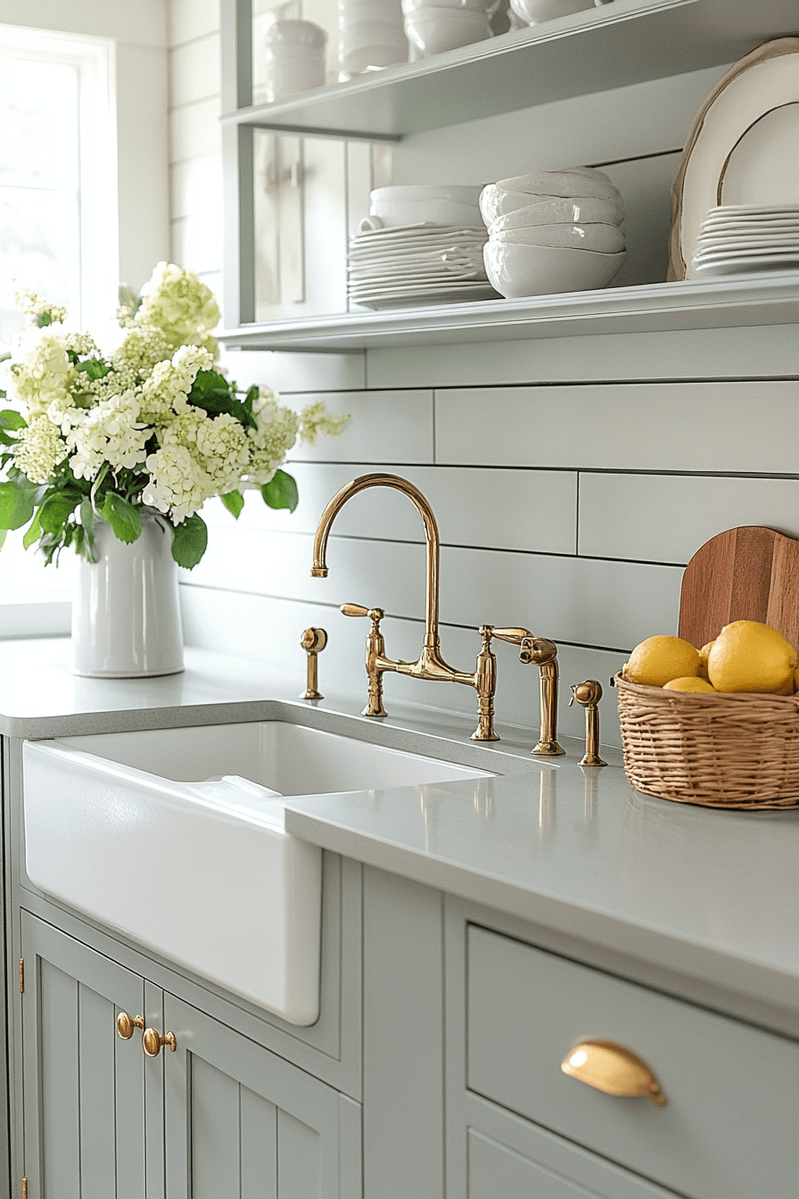 shiplap backsplash kitchen