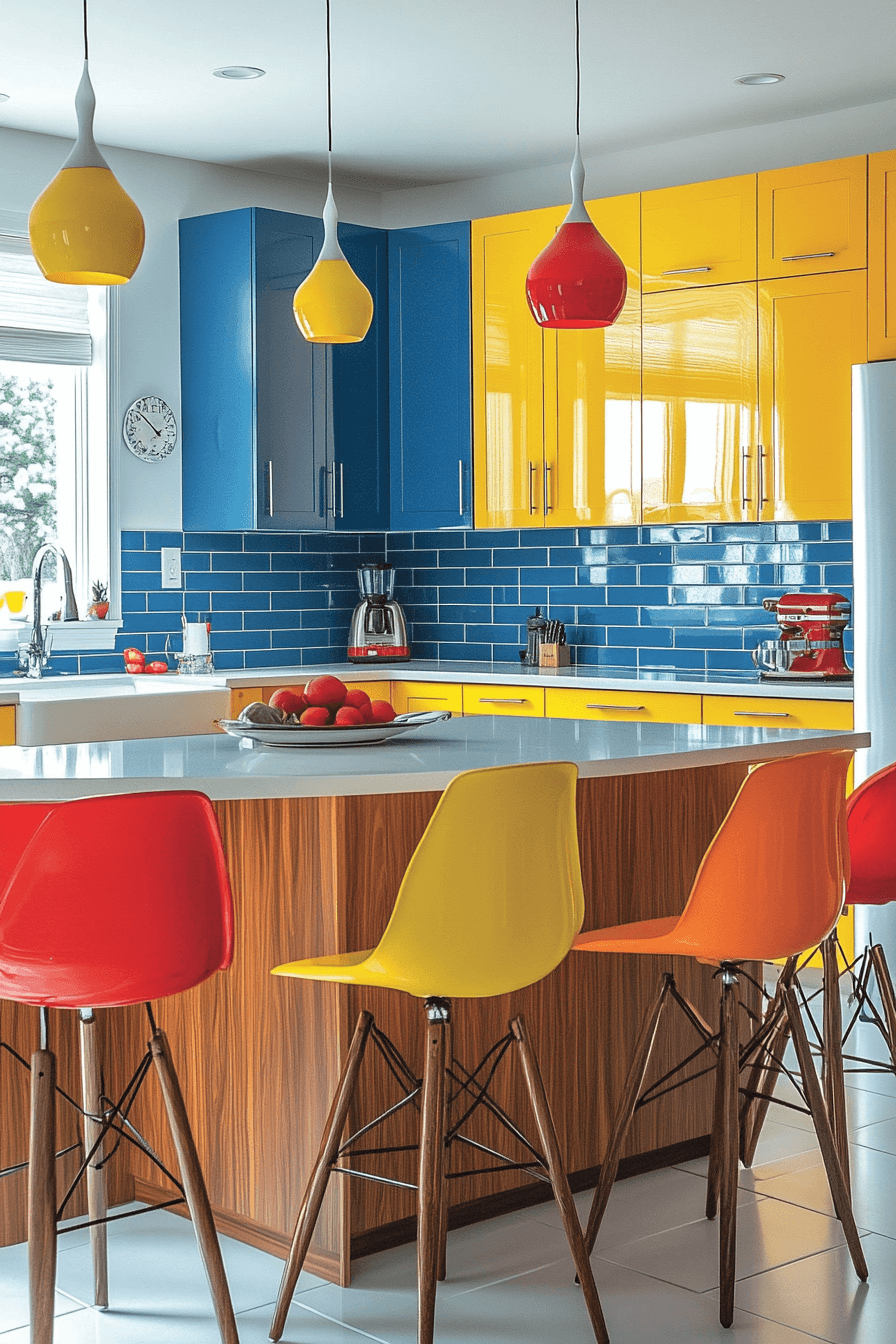 dopamine decor kitchen